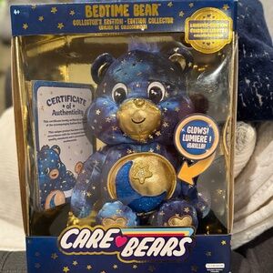 NWT Care Bears 14" Bedtime Collector Edition Plush - Limited Edition Design